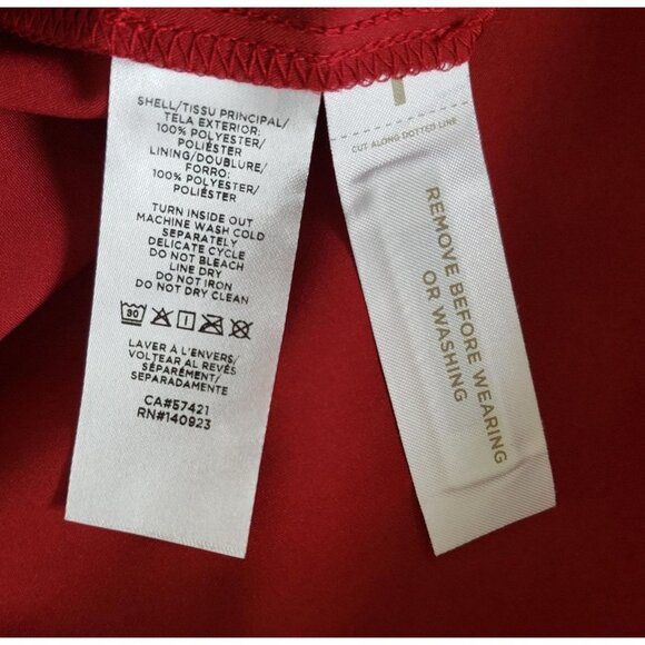 Loft Woman Size M Dress with attached Internal slip dress Paisley Print NWOT - Picture 7 of 7